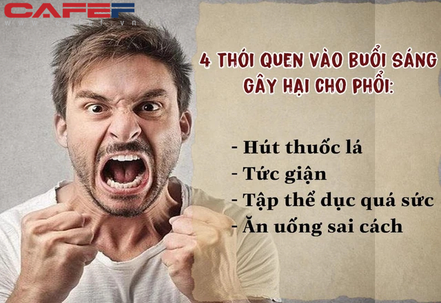 4 thói quen nhỏ vào buổi sáng nhiều người mắc khiến phổi thủng như tổ ong: Nếu cơ thể xuất hiện 3 triệu chứng này, hãy đến bệnh viện khám ngay kẻo không kịp - Ảnh 1.