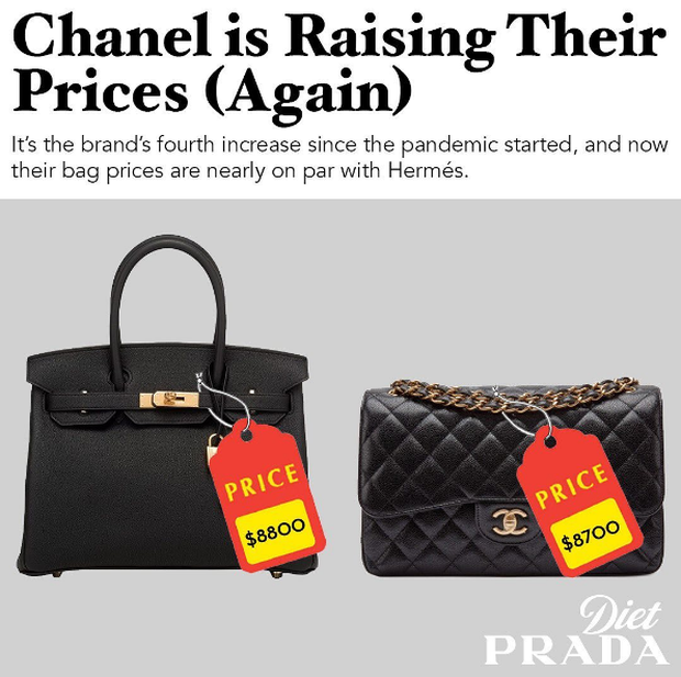 Chanel tăng giá lần 4 là để ngang cơ Hermès hay có chuyện gì thế nhỉ? - Ảnh 1.