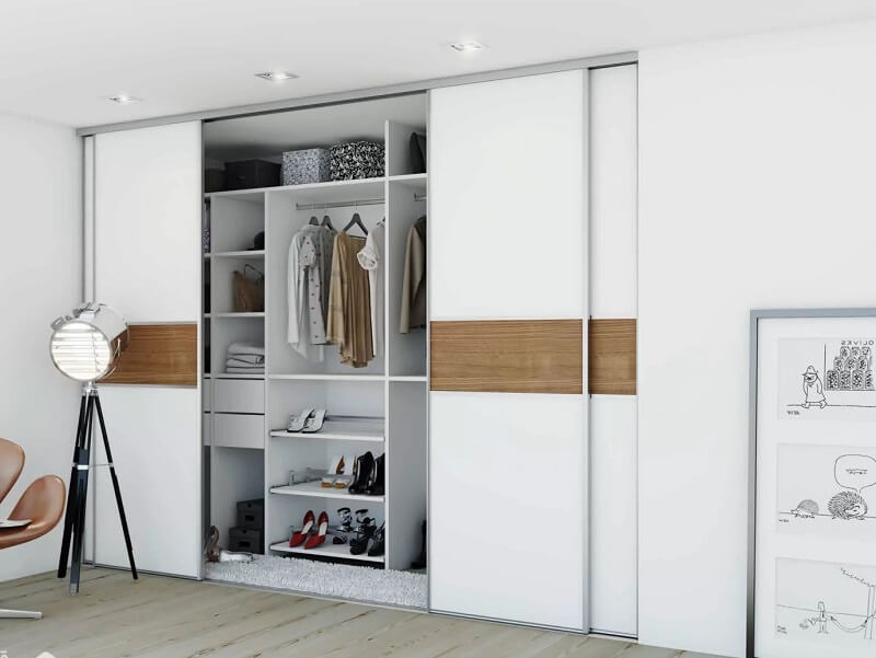 Tủ quần áo quá chiếm diện tích phòng: Thiết kế thông minh thay thế ...
