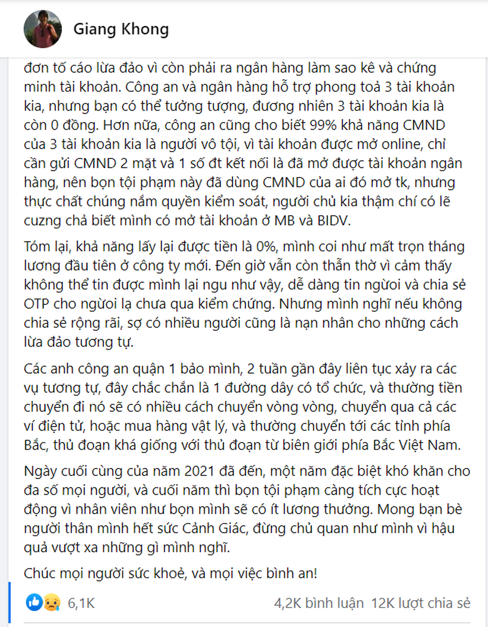  Thấy người lạ đọc vanh vách CMND, cô gái sinh nghi mà vẫn làm theo, ai ngờ mất sạch tiền - Ảnh 3.