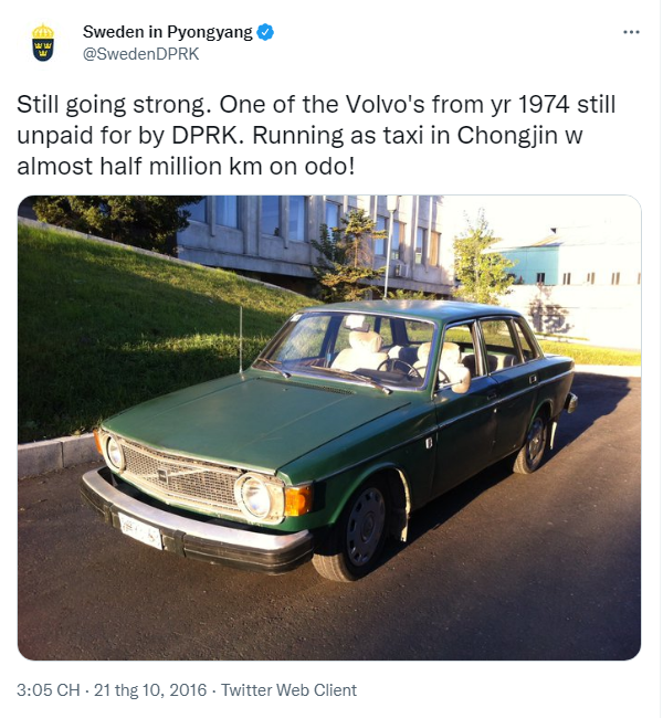 Triều Tiên mua 1000 ô tô Thuỵ Điển 50 năm không trả tiền, bất ngờ tình trạng xe hiện tại - Ảnh 2.