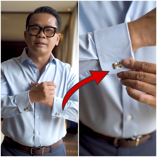Thái Công giới thiệu chiếc khuy đặc biệt trên áo sơ mi khác với nút hàng chợ, netizen người khen - kẻ lại phán: Thừa tiền nghĩ ra đủ thứ! - Ảnh 1.