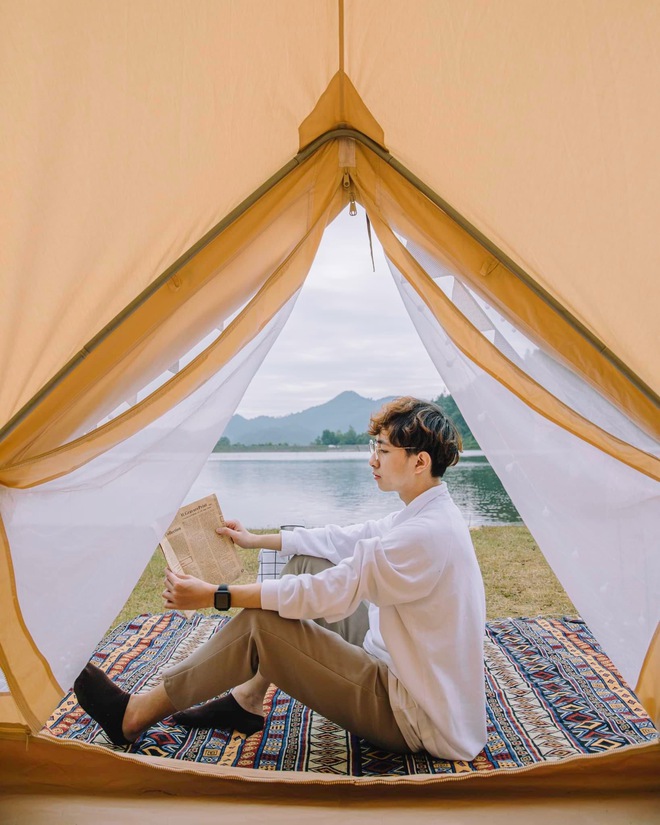 Những hồ nước đẹp ngay gần Hà Nội khiến du khách phải lòng - Ảnh 7. Những hồ nước đẹp ngay gần Hà Nội khiến du khách phải lòng - Ảnh 7.