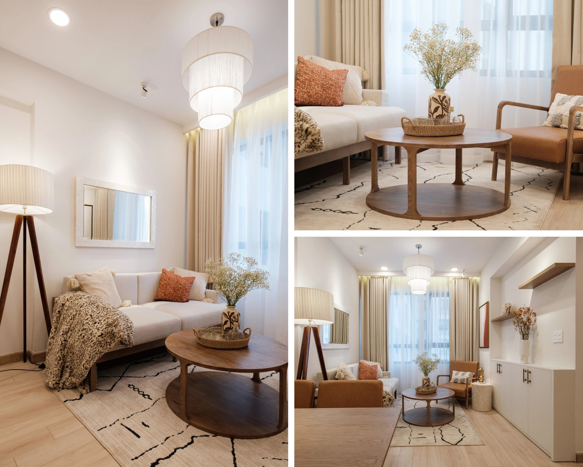 Cải tạo căn hộ 67m² cho 3 người với chi phí gần 700 triệu - Ảnh 1. Cải tạo căn hộ 67m² cho 3 người với chi phí gần 700 triệu - Ảnh 1.
