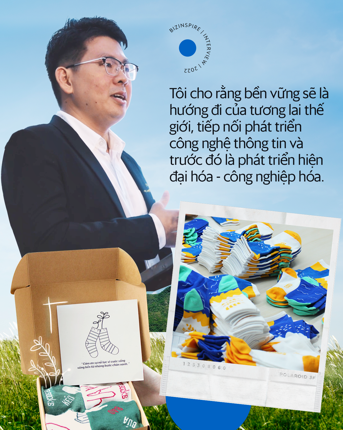 Tiên phong ngành vải sợi xanh, Founder thương hiệu tất tái chế Re.socks: Công ty “mém” đóng cửa 2 lần nhưng tính tôi cứng đầu, muốn đi tới cùng! - Ảnh 7.