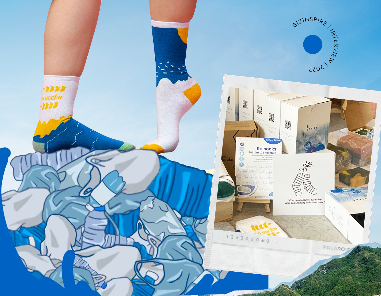Tiên phong ngành vải sợi xanh, Founder thương hiệu tất tái chế Re.socks: Công ty “mém” đóng cửa 2 lần nhưng tính tôi cứng đầu, muốn đi tới cùng! - Ảnh 1.