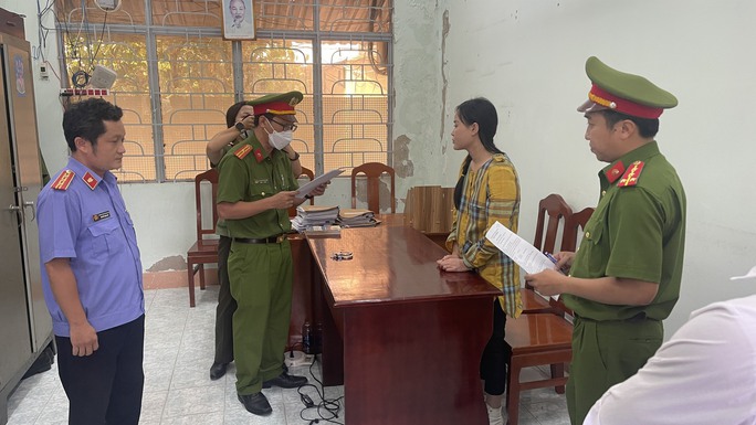 Khởi tố, bắt giam Tina Dương để điều tra hành vi chiếm đoạt tài sản - Ảnh 1.