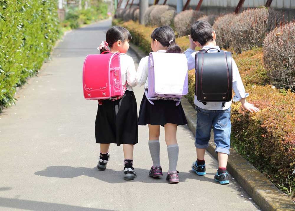 topsalevn  Ba lô Nhật bản xách tayTúi xách chống gù cho học sinh màu đỏ