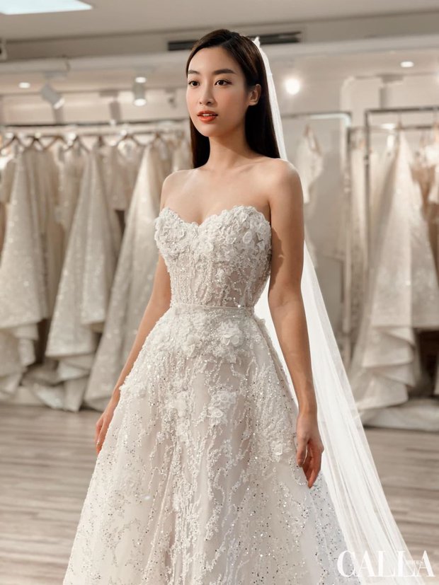Đỗ Mỹ Linh thử váy cưới trước thềm hôn lễ: Nhan sắc cô dâu mỹ miều, khí chất chuẩn phu nhân hào môn - Ảnh 2.