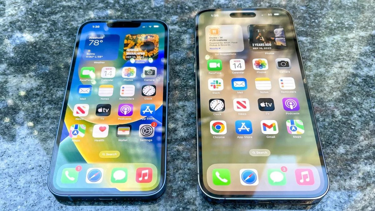 Khách mua sững người khi đứng trước iPhone 14 và iPhone 13: Màn ngụy trang dở tệ - Ảnh 2. Khách mua sững người khi đứng trước iPhone 14 và iPhone 13: Màn ngụy trang dở tệ - Ảnh 2.