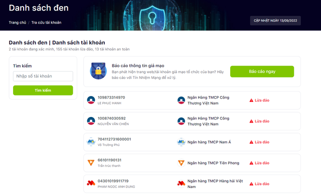 Người dùng có thể kiểm tra tài khoản ngân hàng lừa đảo như thế nào? - Ảnh 1.