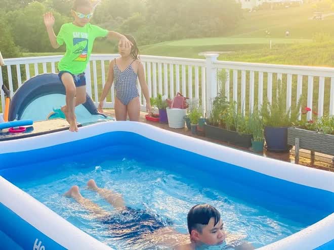 Mẹ Việt khoe nhà khiến dân tình mắt tròn mắt dẹt: Rộng 600m2 lại nằm giữa sân golf, ngắm nội thất mà mê mệt - Ảnh 32.