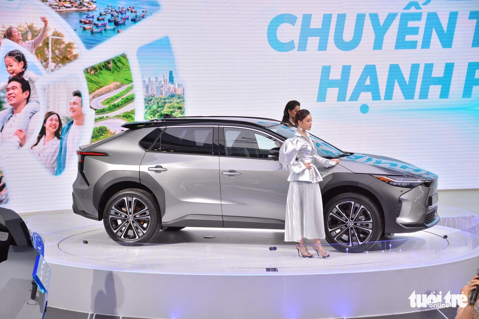 Chi tiết Toyota bZ4X tại VMS 2022: SUV điện tầm trung sáng cửa bán đại trà tại Việt Nam - Ảnh 1. Chi tiết Toyota bZ4X tại VMS 2022: SUV điện tầm trung sáng cửa bán đại trà tại Việt Nam - Ảnh 1.