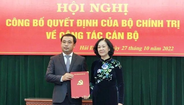 Ông Trần Đức Thắng làm Bí thư Tỉnh ủy Hải Dương - Ảnh 1.