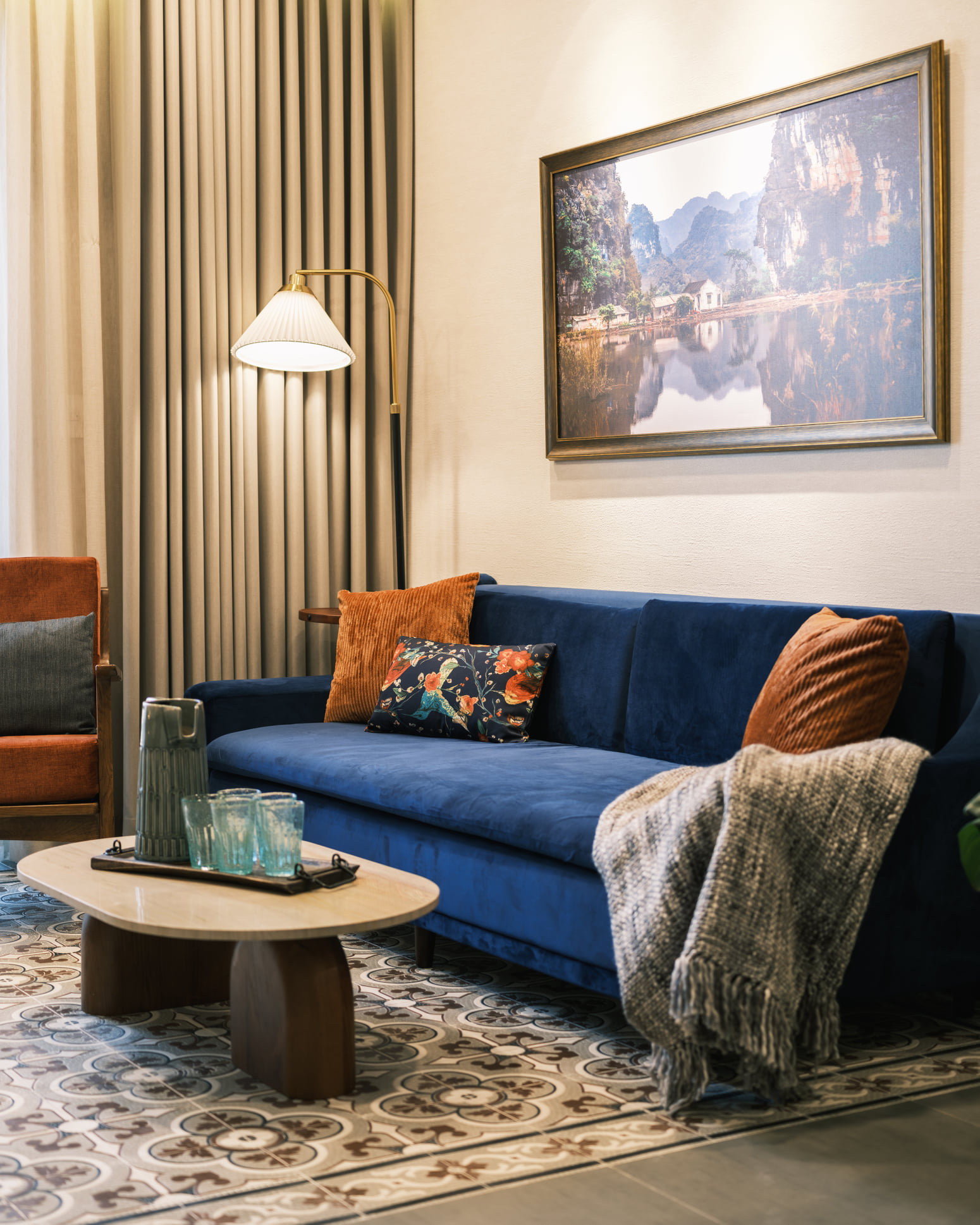Căn hộ 50m² được thiết kế với 3 màu sắc đặc biệt vừa gọn đẹp lại sang - Ảnh 6. Căn hộ 50m² được thiết kế với 3 màu sắc đặc biệt vừa gọn đẹp lại sang - Ảnh 6.