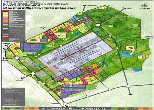 Tiến độ xây dựng dự án Sân bay Tỷ Đô Long Thành năm 2021