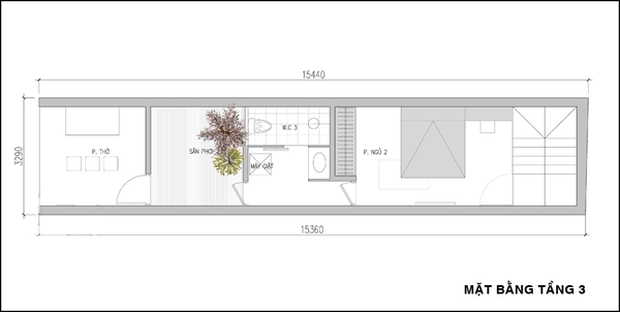  Tư vấn thiết kế nhà ống 50m² một mặt tiền nhưng vẫn thoáng sáng - Ảnh 3.