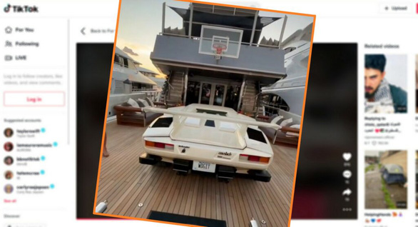 Mang siêu xe Lamborghini cổ lên du thuyền: Thú chơi của giới thượng lưu - Ảnh 1.