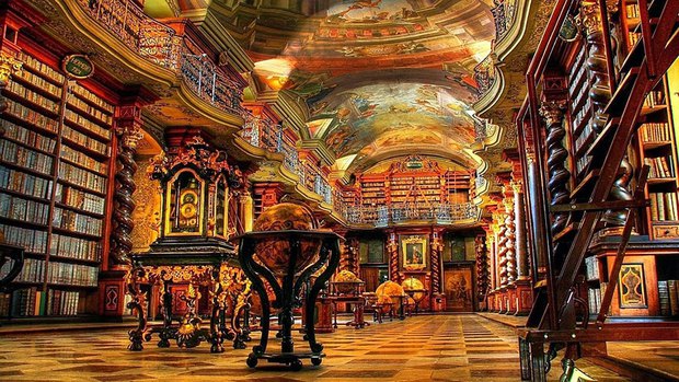  Bên trong thư viện đẹp nhất trên thế giới: Tồn tại 300 năm với hàng loạt tác phẩm nghệ thuật ở mọi ngóc ngách - Ảnh 2.