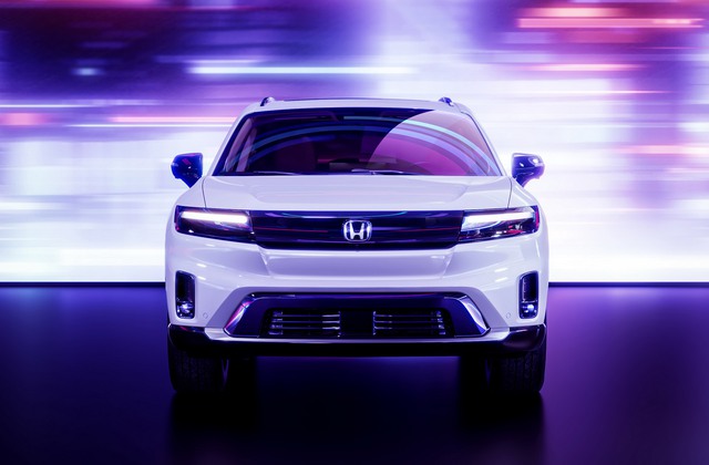 Honda hé lộ mẫu SUV chạy điện đầu tiên đẹp như mơ đối đầu VinFast VF8 - Ảnh 1.