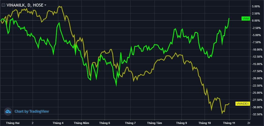 Động lực nào đưa cổ phiếu Vinamilk (VNM) ngược dòng thị trường vượt đỉnh 9 tháng? - Ảnh 2. Động lực nào đưa cổ phiếu Vinamilk (VNM) ngược dòng thị trường vượt đỉnh 9 tháng? - Ảnh 2.
