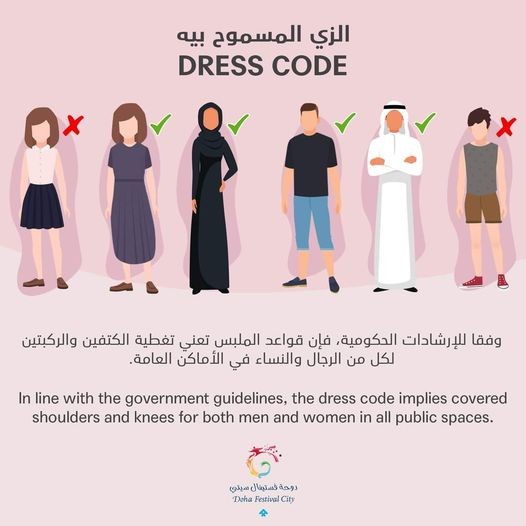 Quy định dày 16 trang khiến du khách ngao ngán khi tới Qatar xem World Cup: Không được nhìn thẳng vào mắt, không bắt chéo chân, phụ nữ không mặc váy ngắn - Ảnh 2.