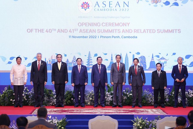 Hình ảnh Lễ khai mạc Hội nghị Cấp cao ASEAN 40, 41 - Ảnh 5. Hình ảnh Lễ khai mạc Hội nghị Cấp cao ASEAN 40, 41 - Ảnh 5.