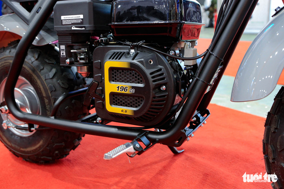 Xe máy mini của người Việt xuất khẩu Mỹ: 200 phân khối, đi tối đa 32km/h, giá dưới 20 triệu đồng - Ảnh 6.
