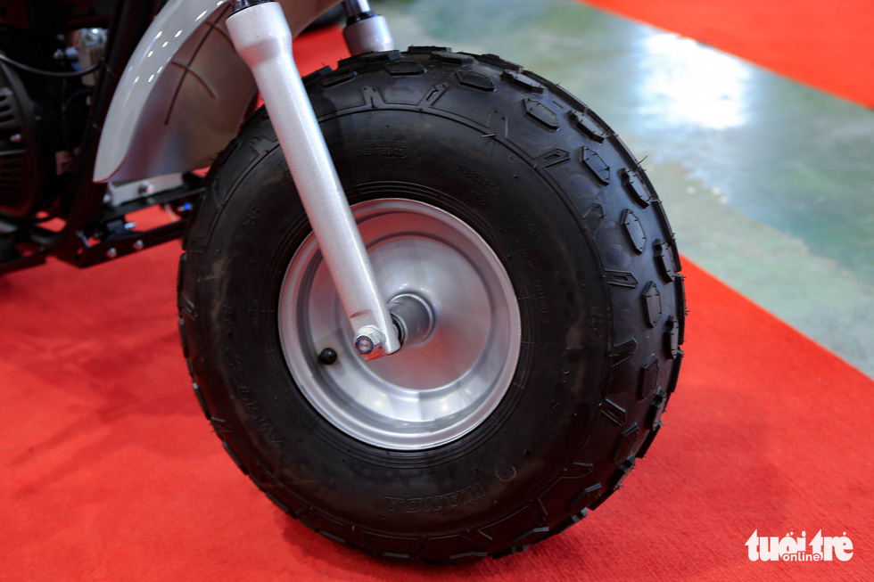 Xe máy mini của người Việt xuất khẩu Mỹ: 200 phân khối, đi tối đa 32km/h, giá dưới 20 triệu đồng - Ảnh 4.