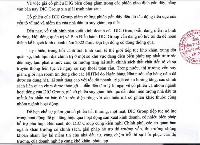 Một loạt doanh nghiệp phải giải trình việc cổ phiếu giảm sàn 5 phiên liên tiếp - Ảnh 3.