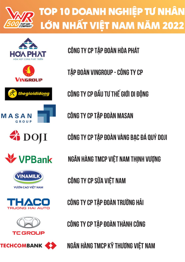  Vì sao Hòa Phát lại thế chỗ Vingroup, đứng đầu Top 10 doanh nghiệp tư nhân lớn nhất Việt Nam 2022?  - Ảnh 1.