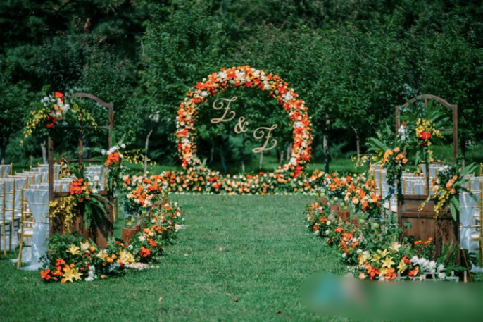 Đám cưới được trang trí bằng trái cây cực độc lạ và sự xuất hiện đặc biệt của nhân vật bất ngờ - Ảnh 2. Đám cưới được trang trí bằng trái cây cực độc lạ và sự xuất hiện đặc biệt của nhân vật bất ngờ - Ảnh 2.