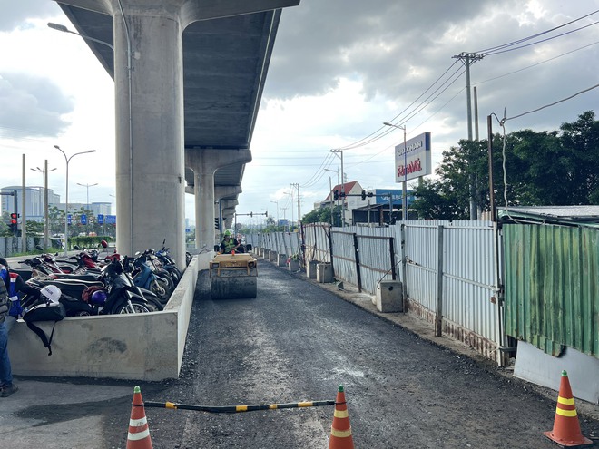  Cận cảnh nhà ga Khu Công nghệ cao hoàn thành 99% của tuyến Metro TP.HCM  - Ảnh 14.