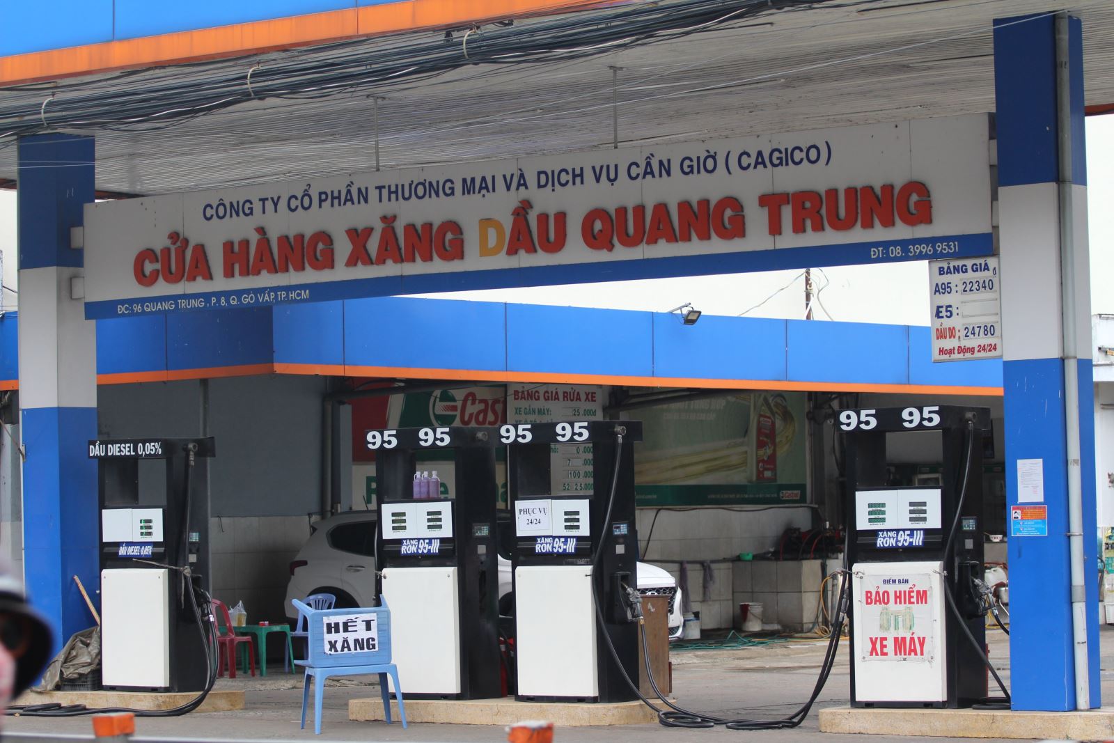 TP Hồ Chí Minh có 108/550 cửa hàng thiếu xăng, dầu - Ảnh 1. TP Hồ Chí Minh có 108/550 cửa hàng thiếu xăng, dầu - Ảnh 1.