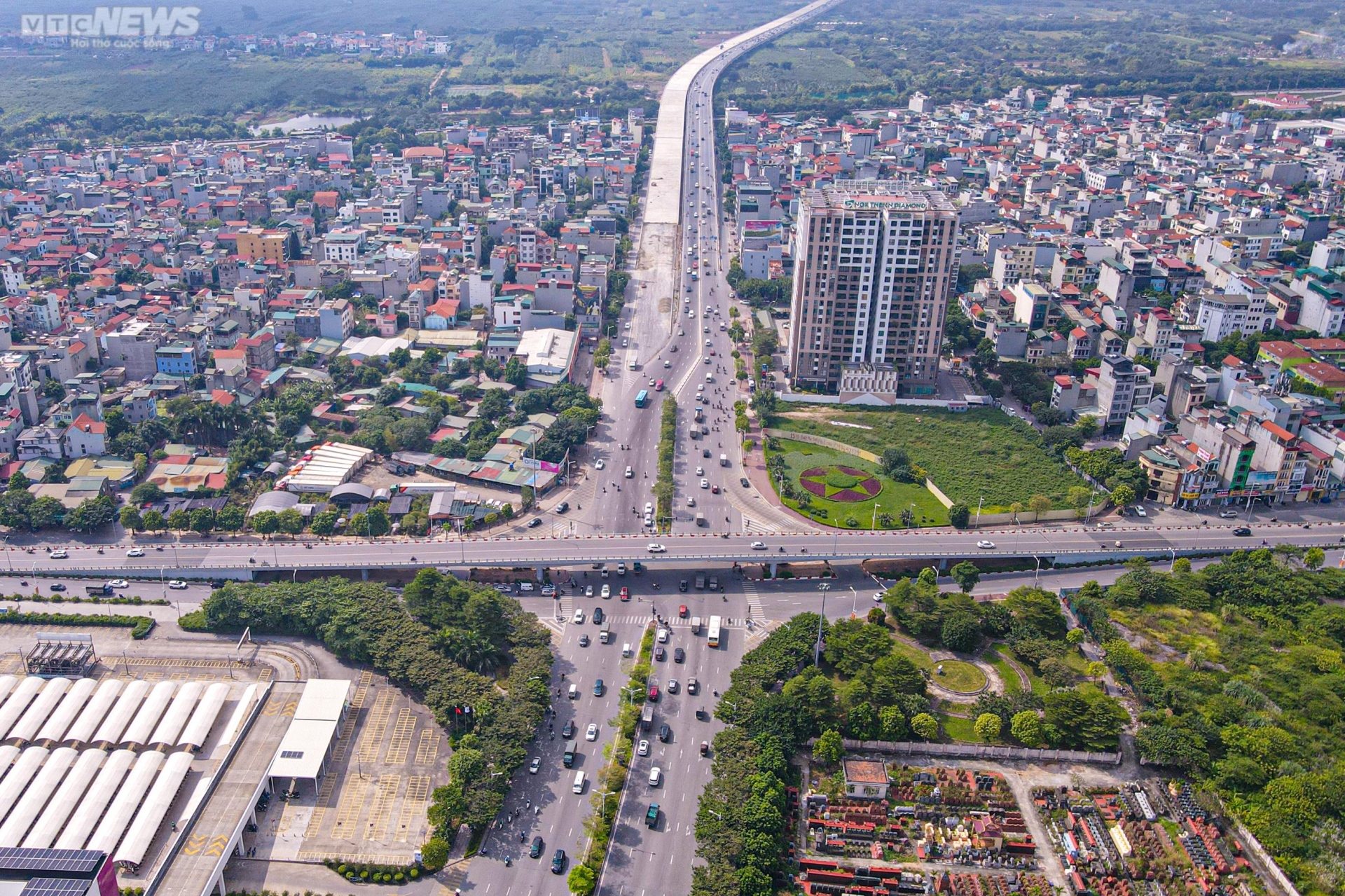 Cận cảnh những khu vực được đề xuất làm hầm chui qua đường Vành đai 3 Hà Nội - Ảnh 9. Cận cảnh những khu vực được đề xuất làm hầm chui qua đường Vành đai 3 Hà Nội - Ảnh 9.