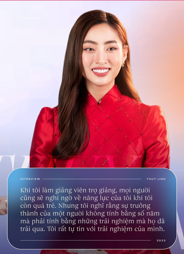 Giảng viên trợ giảng - Hoa hậu Lương Thuỳ Linh: Khi đã bước vào giảng đường thì ai cũng như nhau, tôi không muốn bị so sánh với người khác - Ảnh 5.
