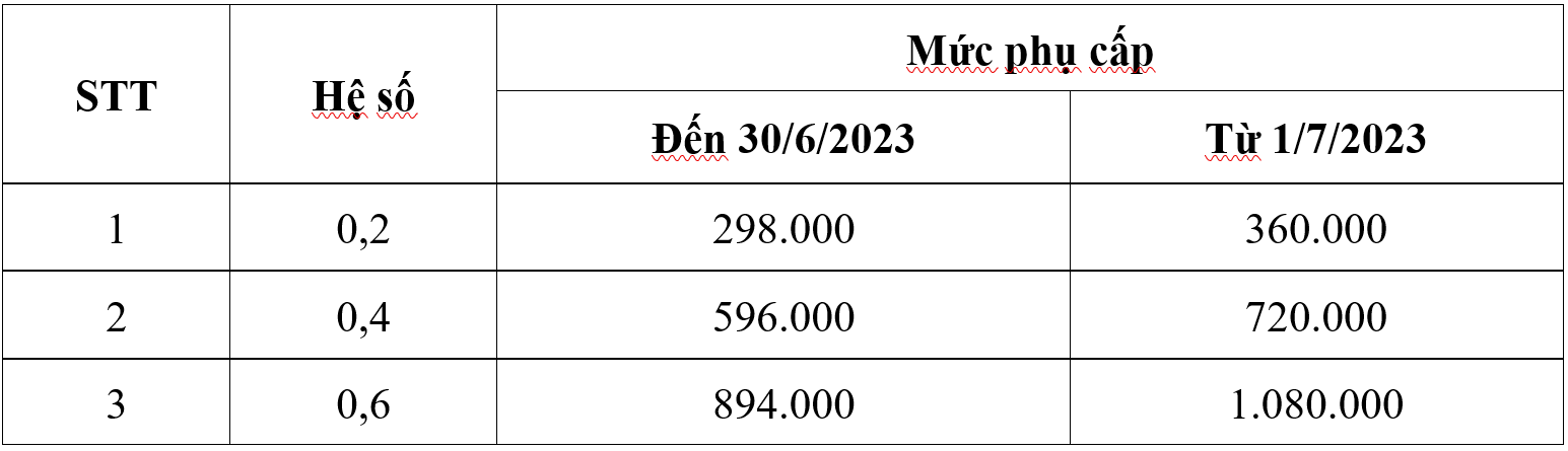 Phụ cấp thâm niên, phụ cấp khu vực... của công chức, viên chức sẽ thay đổi thế nào từ năm 2023? - Ảnh 2.