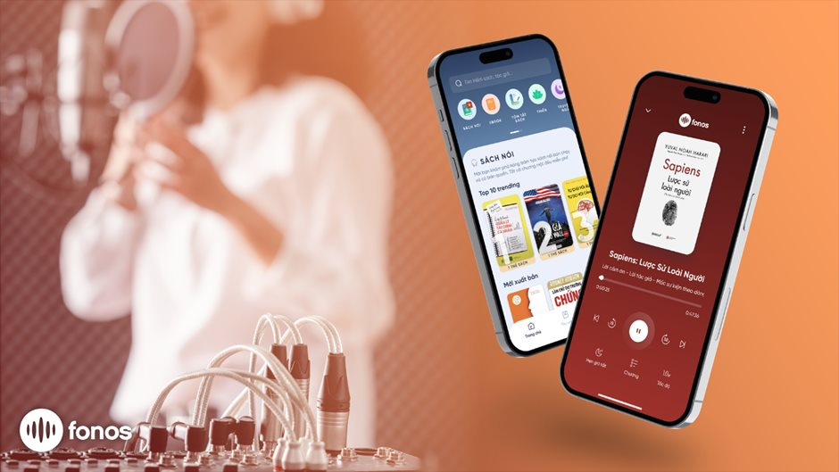 Ứng dụng nội dung âm thanh Fonos nhận vốn đầu tư 1,8 triệu USD vòng Pre-Series A, lên kế hoạch phát triển podcast - Ảnh 1. Ứng dụng nội dung âm thanh Fonos nhận vốn đầu tư 1,8 triệu USD vòng Pre-Series A, lên kế hoạch phát triển podcast - Ảnh 1.