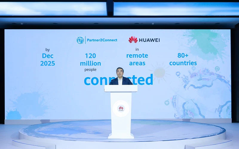 Huawei ký cam kết với ITU hỗ trợ 120 triệu người kết nối kỹ thuật số - Ảnh 1.