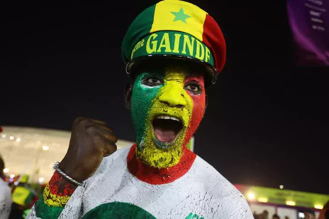 Muôn kiểu thể hiện tình yêu đội bóng của người hâm mộ tại World Cup 2022: Hài hước, cảm xúc và có 1-0-2 - Ảnh 5. Muôn kiểu thể hiện tình yêu đội bóng của người hâm mộ tại World Cup 2022: Hài hước, cảm xúc và có 1-0-2 - Ảnh 5.