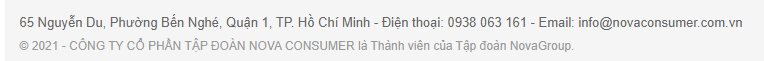 Nova Consumer lên tiếng về việc trùng thương hiệu trong danh sách đang được đề cập trên truyền thông - Ảnh 2.
