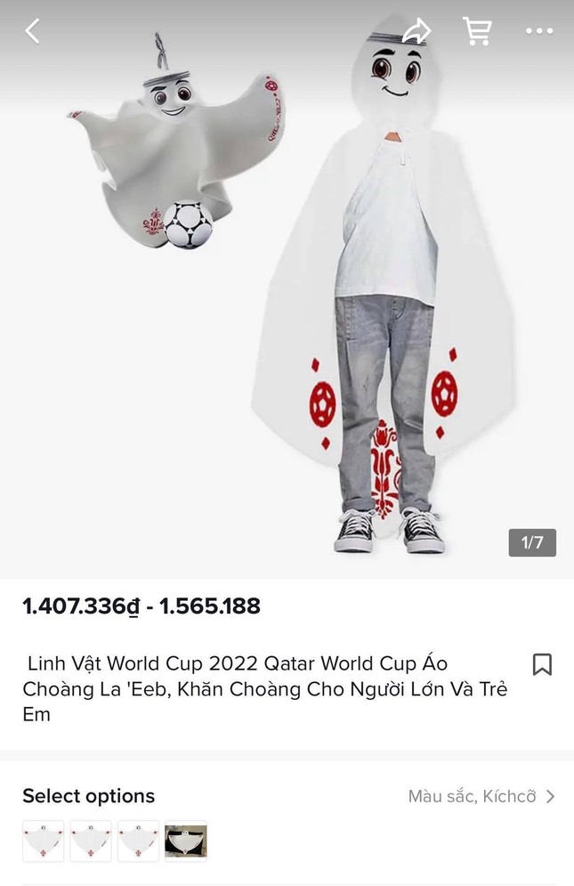 Người Việt phát sốt vì chiếc áo choàng cosplay linh vật World Cup - Ảnh 3.