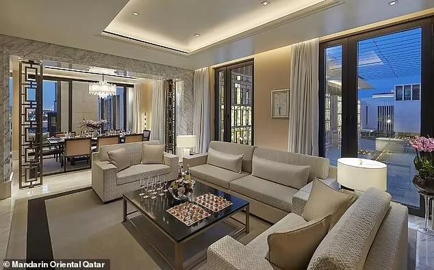 David Beckham ở phòng khách sạn 23.000 USD/đêm tại Qatar - Ảnh 2.