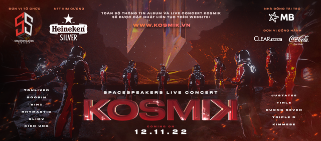 Live Concert KOSMIK lần đầu tiên áp dụng mô hình sự kiện mới, hứa hẹn trải nghiệm có 1-0-2 cho người yêu nhạc - Ảnh 4.