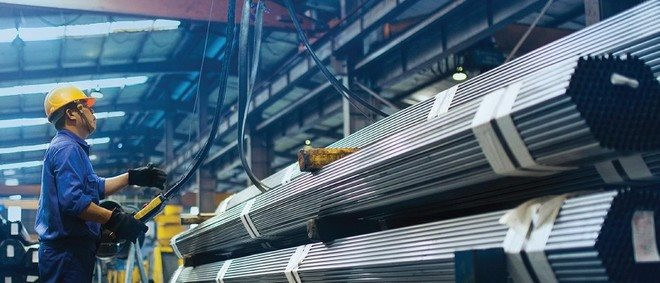 Cổ phiếu thép dắt tay nhau về dưới mệnh giá, chỉ còn HPG và NKG giao dịch trên vùng 1x - Ảnh 1. Cổ phiếu thép dắt tay nhau về dưới mệnh giá, chỉ còn HPG và NKG giao dịch trên vùng 1x - Ảnh 1.