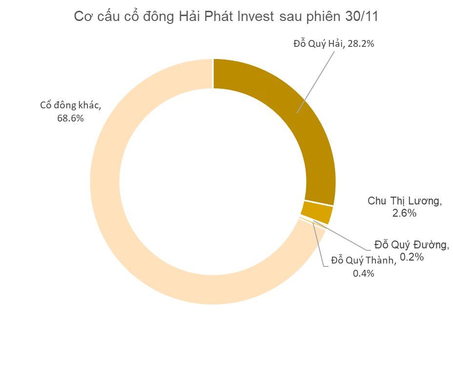 Gia đình chủ tịch Hải Phát Invest lập kỷ lục bị CTCK bán giải chấp tới 14% công ty để thu nợ khoảng 360 tỷ - Ảnh 2. Gia đình chủ tịch Hải Phát Invest lập kỷ lục bị CTCK bán giải chấp tới 14% công ty để thu nợ khoảng 360 tỷ - Ảnh 2.