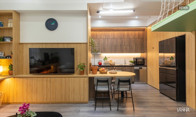 Phản ứng của khán giả với tập 1 Là Nhà: Bất ngờ khi thấy căn hộ 58m2 lột xác, thán phục sự sáng tạo đỉnh cao của đội ngũ KTS - Ảnh 11.