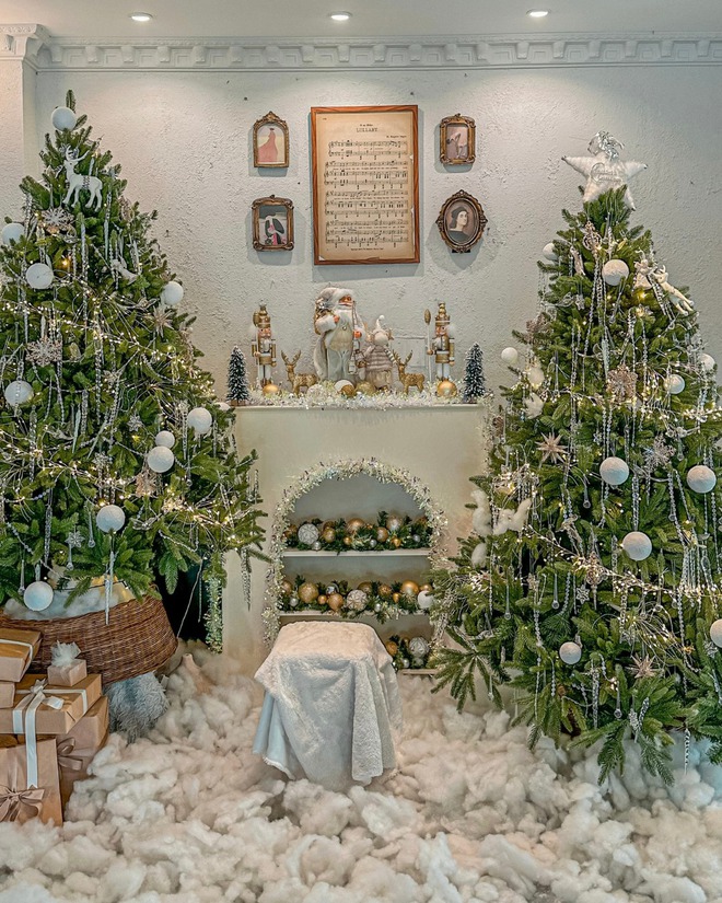 Giới trẻ TP.HCM chụp ảnh Giáng sinh rần rần tại các quán cà phê phong cách cổ điển phương Tây - Ảnh 3.