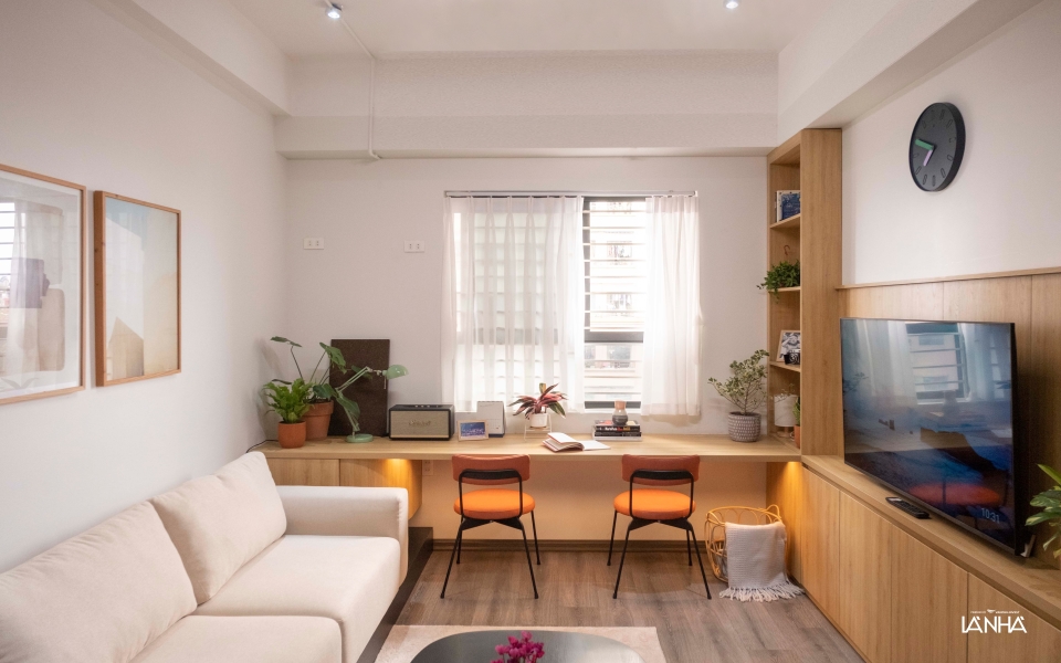 Cải tạo căn hộ chung cư nhỏ cho gia đình 2 con khác giới tính khiến ai cũng tâm đắc - Ảnh 4. Cải tạo căn hộ chung cư nhỏ cho gia đình 2 con khác giới tính khiến ai cũng tâm đắc - Ảnh 4.