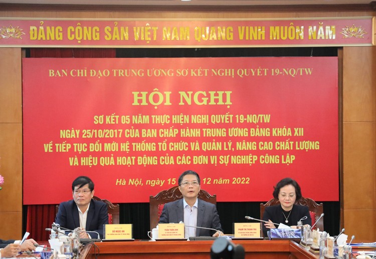 Số đơn vị sự nghiệp công lập giảm vượt mục tiêu của năm 2021 - Ảnh 1.